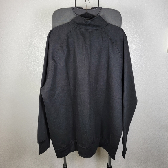 Ouray Sportswear 1/4 Zip Pullover Sweater Bear Logo Black Men's Size XXL - Picture 2 of 6